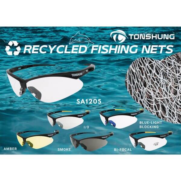 RESA1205 Recycled Safety Glasses - Image 2