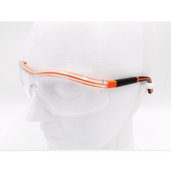 SA3216 Wraparound stretchable temples safety glasses - Image 4