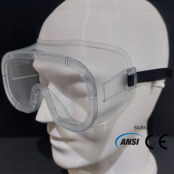 SG8611 Non-Vented Safety Goggle - Image 2