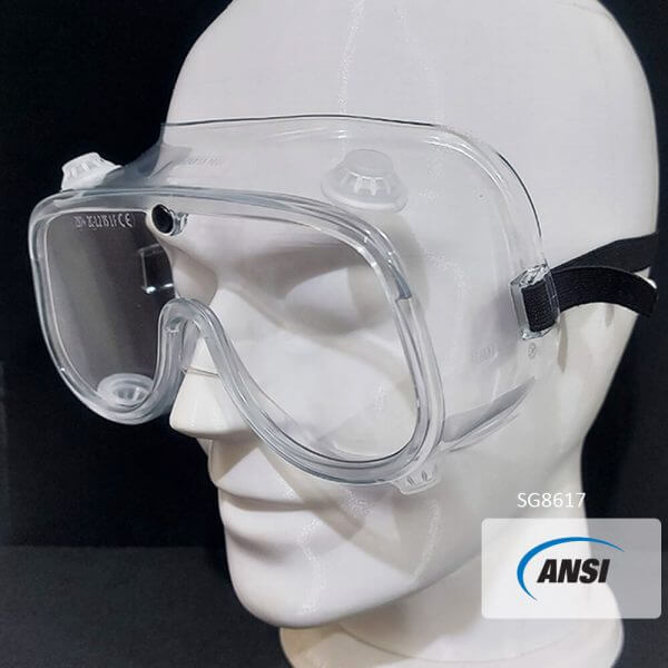 SG8617 Indirect ventilation two-piece plug safety goggle - Image 2