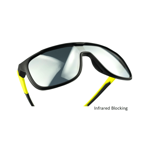 SU1701 Wide Vision One-Piece Lens Sports Sunglasses - Image 3