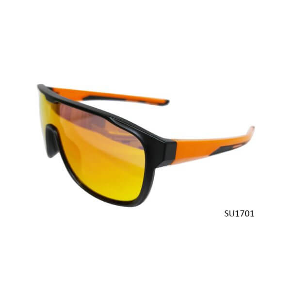 SU1701 Wide Vision One-Piece Lens Sports Sunglasses - Image 2