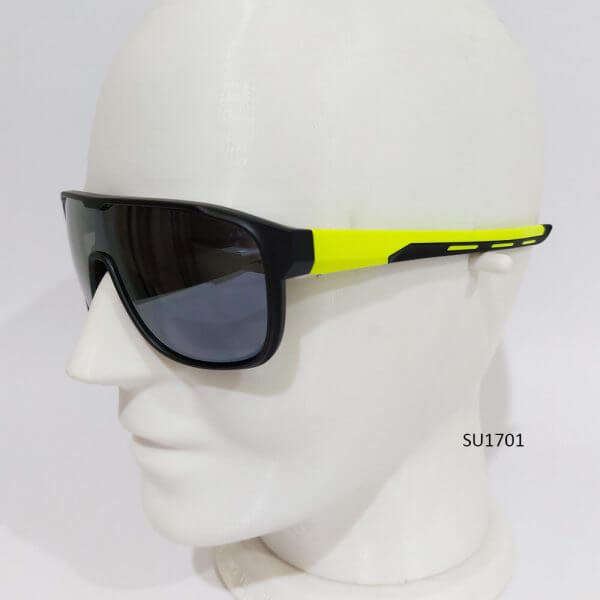 SU1701 Wide Vision One-Piece Lens Sports Sunglasses - Image 4