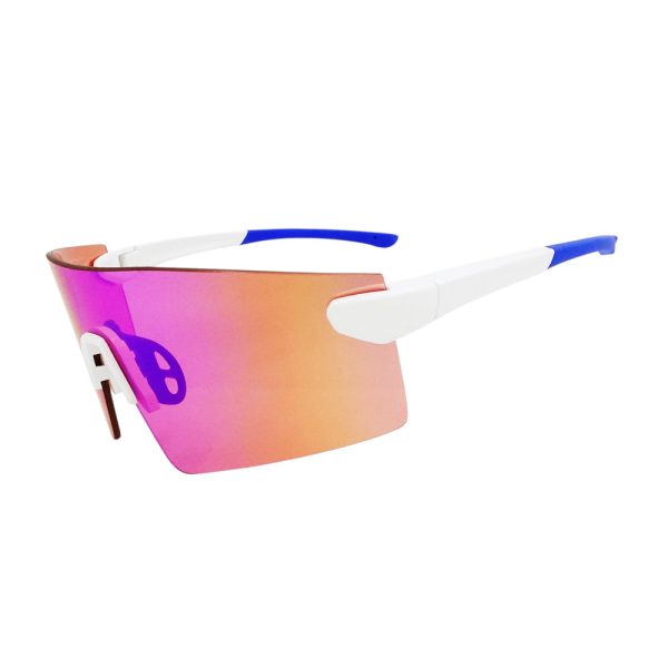 統順益(TONSHUNG) Sport Sunglasses Frameless One Piece Lens UV400 Anti Slip SU1708