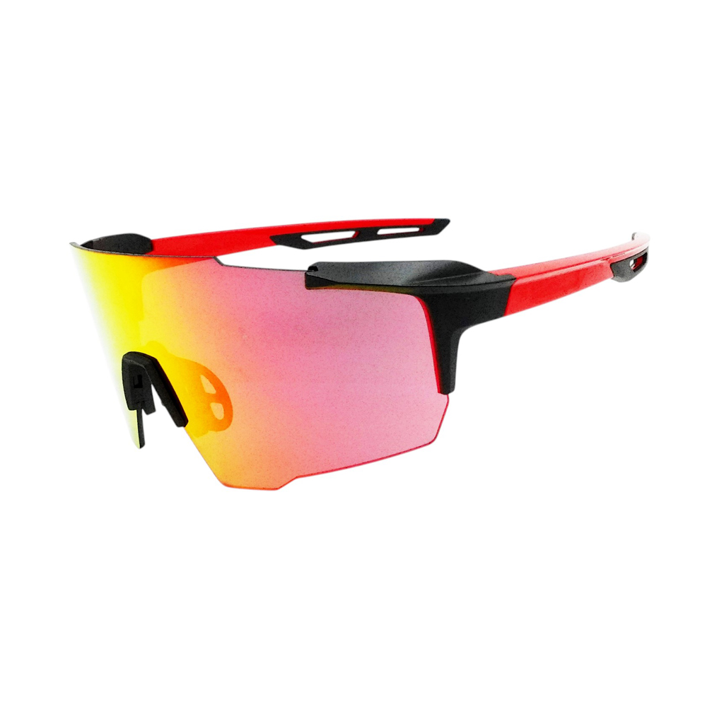 統順益(TONSHUNG) Sport Sunglasses Frameless Design Airflow Temples Lightweight SU1720A