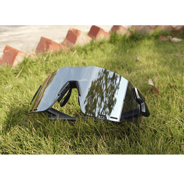 SU1765C Frameless One-Piece Cycling Sunglasses - Image 2