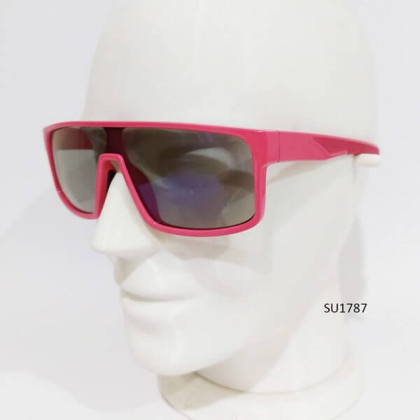 SU1787 Fashion One-Piece Lens Sports Sunglasses - Image 4