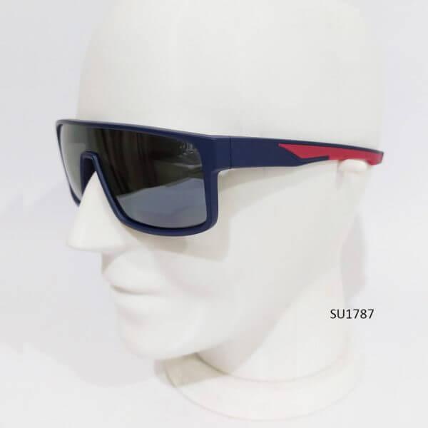 SU1787 Fashion One-Piece Lens Sports Sunglasses - Image 2