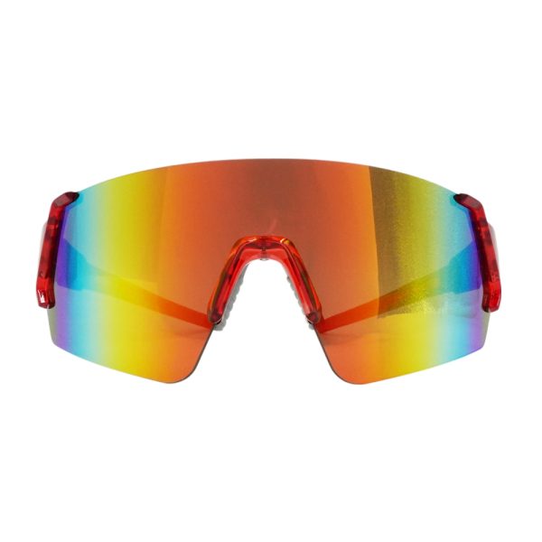 統順益(TONSHUNG) Cycling & Running Sunglasses | Rimless Wide-View Lens, UV400, Anti-Glare, Adjustable Fit SU1914B1