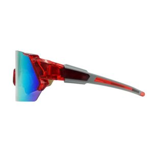 統順益(TONSHUNG) Cycling & Running Sunglasses | Rimless Wide-View Lens, UV400, Anti-Glare, Adjustable Fit SU1914B1
