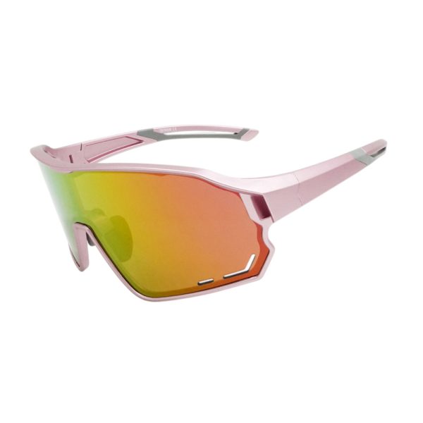 統順益(TONSHUNG) Sport Sunglasses One Piece Lens Full Frame UV400 PC Design SU1958A