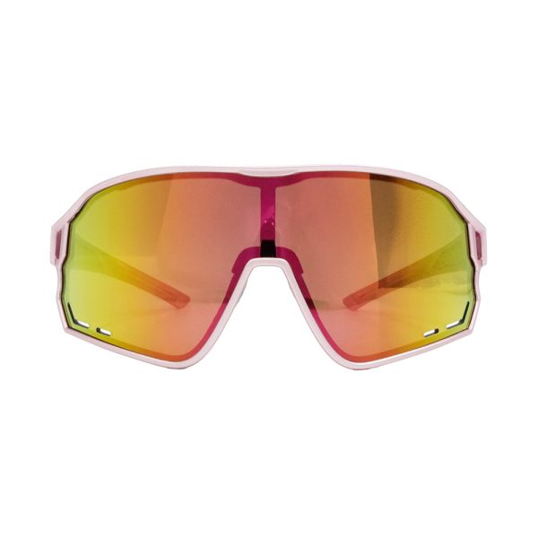 統順益(TONSHUNG) Sport Sunglasses One Piece Lens Full Frame UV400 PC Design SU1958A
