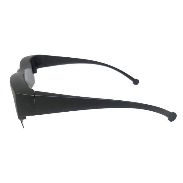 統順益(TONSHUNG) Fit-Over Polarized Sunglasses | Half Frame, UV400, Compatible with Prescription Glasses SU1962OTG