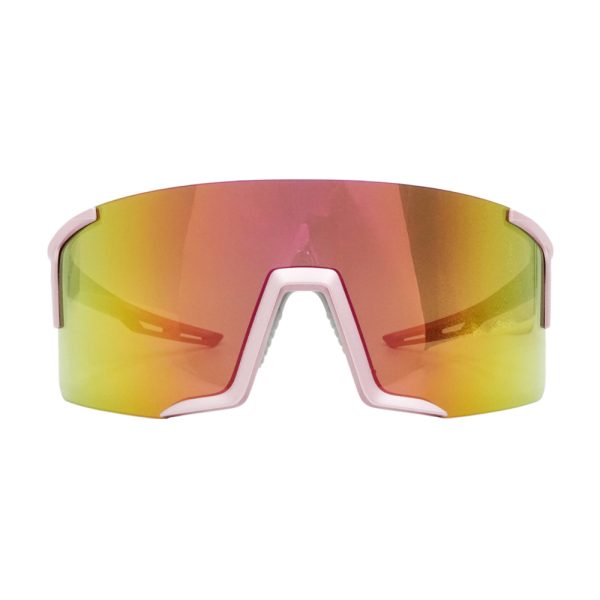 統順益(TONSHUNG) Sport Sunglasses – Rimless One-Piece Lens, UV400, Mirror Coating, Non-Slip Fit for Cycling & Running SU1995B2