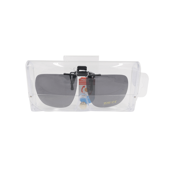 SU3023 Polarized classic clip-on sunglasses - Image 3