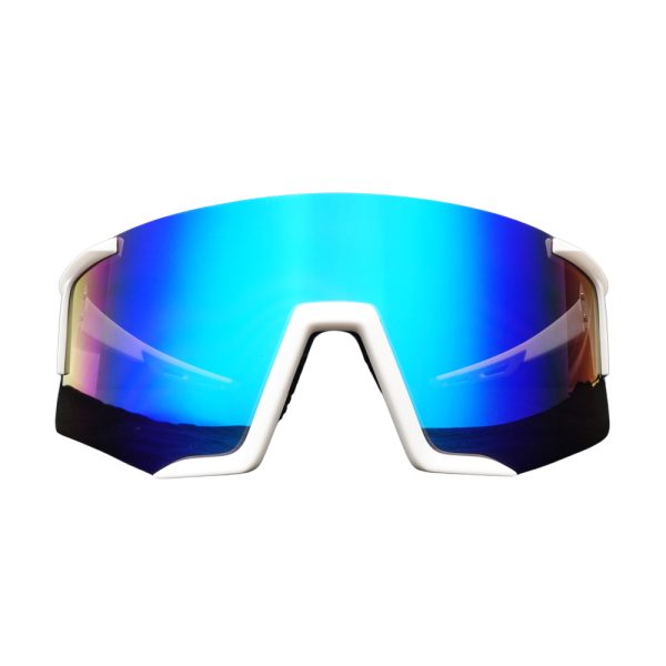 統順益(TONSHUNG) Athletic Safety Sunglasses – Frameless UV Shield, Pressure-Free Temples, ANSI Protection SUA1995B2